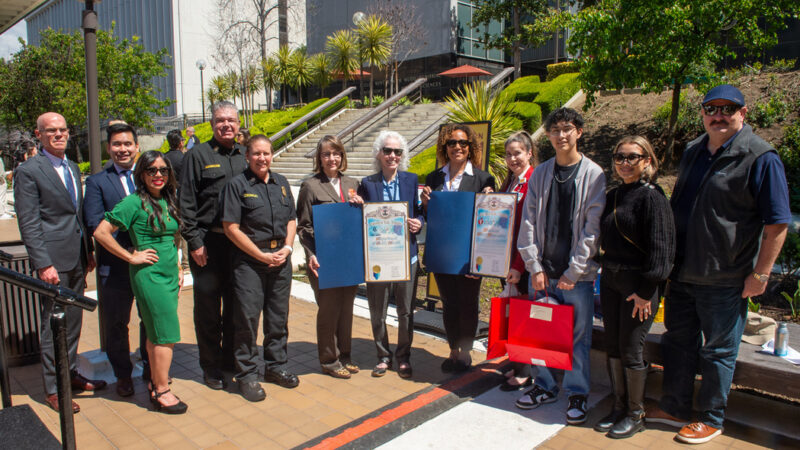 On Monday, April 1, 2024, the County of Los Angeles Fire Department (LACoFD) participated in a press conference hosted by the Los Angeles County Department of Public Health (DPH) to mark the successful completion of the 2023 Heart Heroes Campaign and launch the new Community Readiness Champions Initiative.