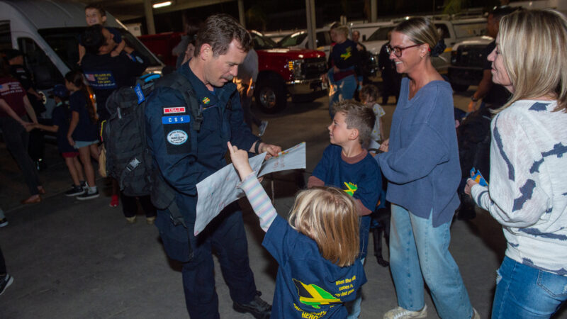 The County of Los Angeles Fire Department’s (LACoFD) Urban Search and Rescue Team (USAR), known internationally as USA-2, returned home the evening of Tuesday, November 11, 2025.