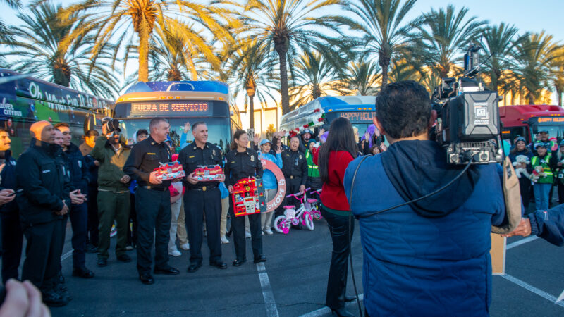 On Friday, December 5, 2025, the County of Los Angeles Fire Department (LACoFD) will join with ABC7 and local fire departments at the Community Toy Drive at the Los Cerritos Center.