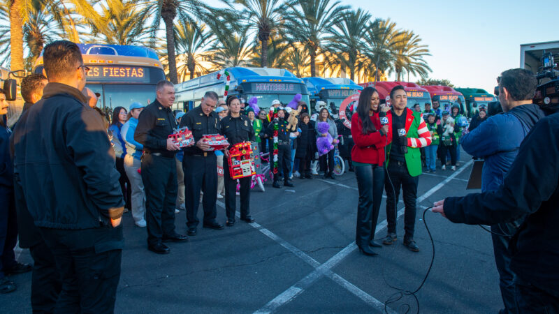 On Friday, December 5, 2025, the County of Los Angeles Fire Department (LACoFD) will join with ABC7 and local fire departments at the Community Toy Drive at the Los Cerritos Center.