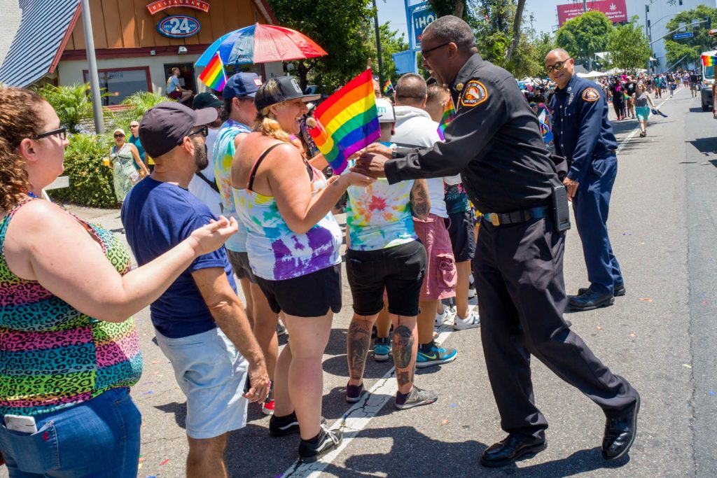 LACoFD Represented at LA Pride Festival and Parade Los Angeles County