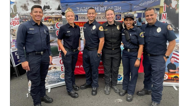 On Saturday, October 15, 2022, staff from the Los Angeles County Fire Department (LACoFD) Health Hazardous Materials Division (HHMD) joined members of the Lifeguard Division at the 17th annual Taste of Soul Family Festival in South Los Angeles.