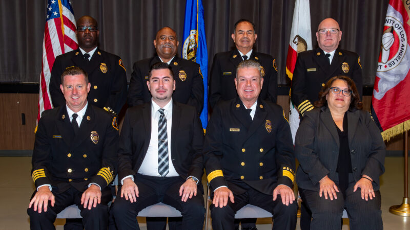 Department Hosts Promotional Ceremony