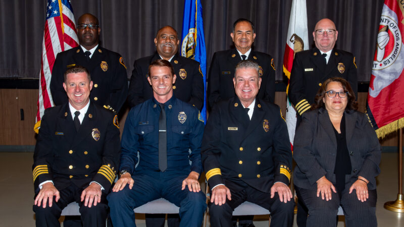 Department Hosts Promotional Ceremony