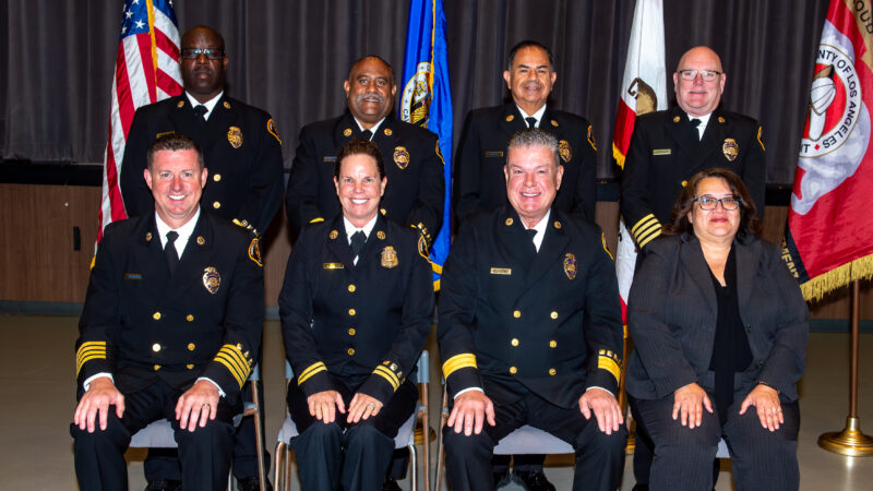 Department Hosts Promotional Ceremony