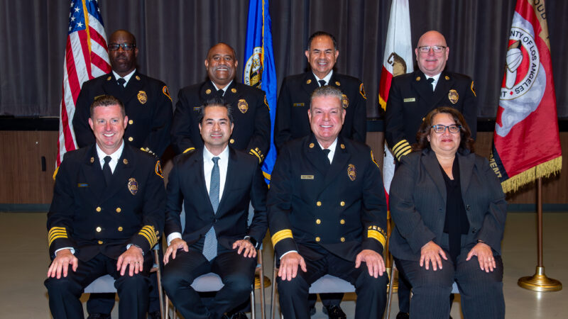 Department Hosts Promotional Ceremony