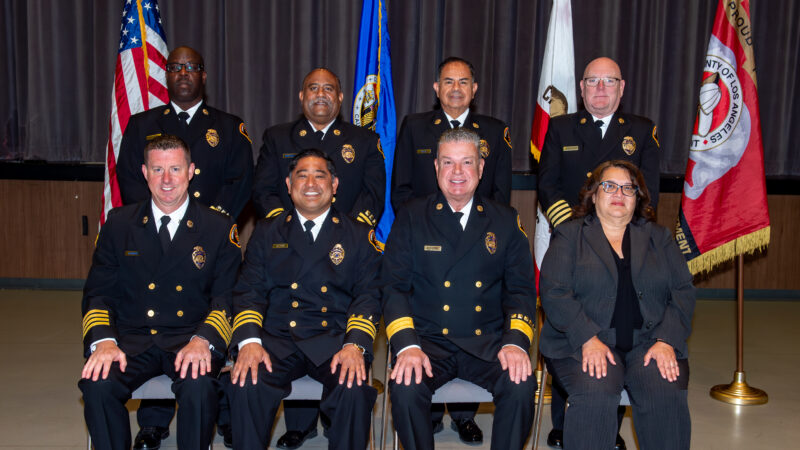 Department Hosts Promotional Ceremony