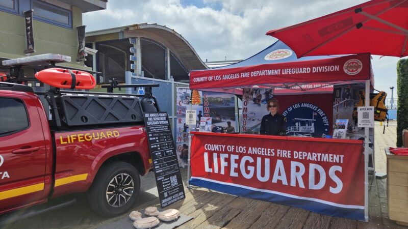 Lifeguard Division Teaches Hands-Only CPR at Pier 360 Festival