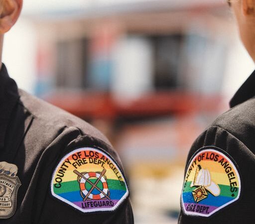 Pride Towers Unveiled at Ginger Rogers Beach