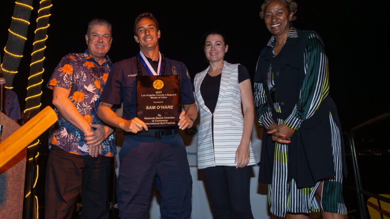 On Wednesday, August 2, 2023, six deserving individuals from the County of Los Angeles Fire Department’s (LACoFD) Lifeguard Division were recognized at the annual Lifeguard Medal of Valor for their extraordinary acts of heroism and remarkable service.