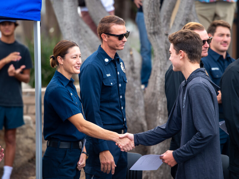 The County of Los Angeles Fire Department (LACoFD) Lifeguard Division’s held a formal graduation ceremony for 57 Junior Lifeguard Program cadets on Saturday, September 30, 2023, at the Lifeguard Division Headquarters in Manhattan Beach.