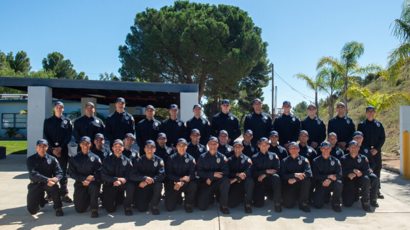 The County of Los Angeles Fire Department held a graduation ceremony for 33 Fire Suppression Aid (FSA) Class 89 on October 6, 2023, at Camp 8 in Malibu.