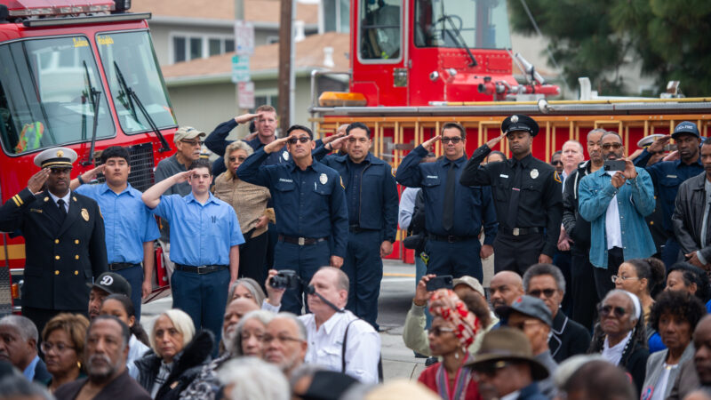 On Saturday, February 17, 2024, a dedication ceremony was held at County of Los Angeles Fire Department (LACoFD) Fire Station 58 in Ladera Heights honoring the late Assistant Fire Chief Hershel Clady.