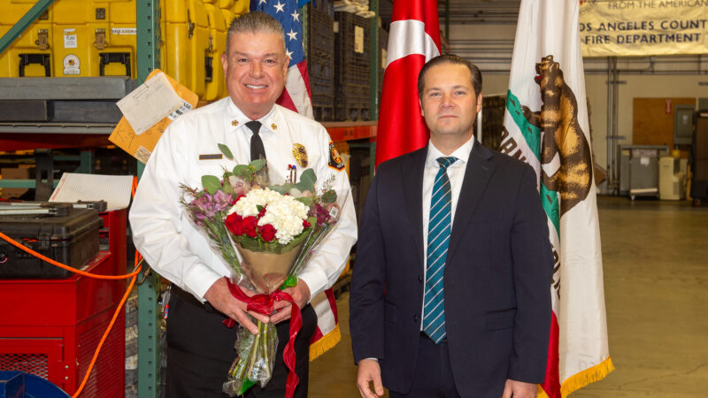 On Tuesday, February 6, 2024, the County of Los Angeles Fire Department (LACoFD) hosted a press conference to observe the one-year anniversary of the disastrous Türkiye-Syria Earthquake.