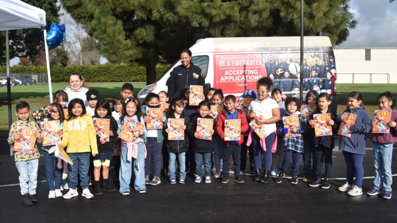The County of Los Angeles Fire Department’s (LACoFD) Office of Diversity, Equity, and Inclusion (ODEI), Communications Section, and Fire Station 31 team members participated in the Los Cerritos Elementary School Career Day in Paramount on Wednesday, January 24, 2024.
