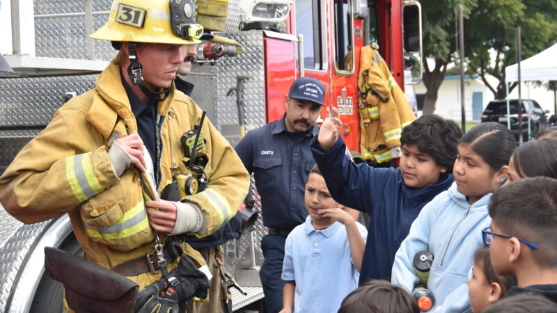 The County of Los Angeles Fire Department’s (LACoFD) Office of Diversity, Equity, and Inclusion (ODEI), Communications Section, and Fire Station 31 team members participated in the Los Cerritos Elementary School Career Day in Paramount on Wednesday, January 24, 2024.