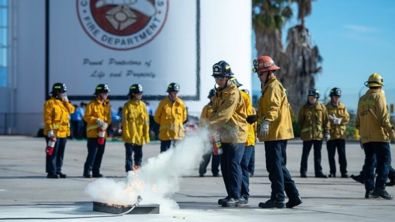 On Saturday, January 27, 2024, 71 County of Los Angeles Fire Department (LACoFD) Explorers completed the 20-hour Community Emergency Response Team (CERT) training and earned a certificate of completion at LACoFD Headquarters.