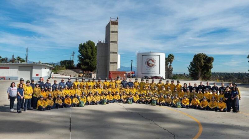 On Saturday, January 27, 2024, 71 County of Los Angeles Fire Department (LACoFD) Explorers completed the 20-hour Community Emergency Response Team (CERT) training and earned a certificate of completion at LACoFD Headquarters.