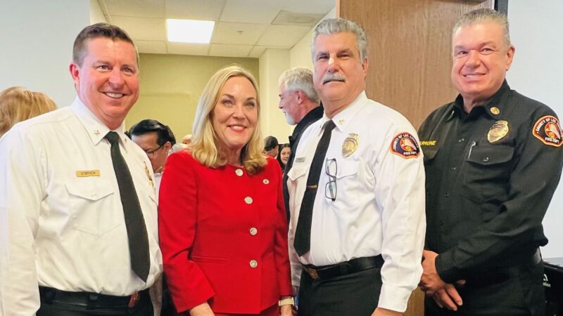 County of Los Angeles Fire Department (LACoFD) joined the Office of Supervisor Kathryn Barger in welcoming residents to the new San Gabriel Valley-San Dimas field office.