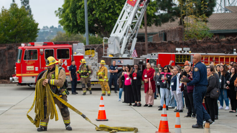 On Tuesday, February 27, 2024, the County of Los Angeles Fire Department (LACoFD) Disability Management and Compliance (DMC) Section hosted a highly-informative stakeholders meeting event entitled “Show-Me” at Fire Station 64 in the City of San Dimas.