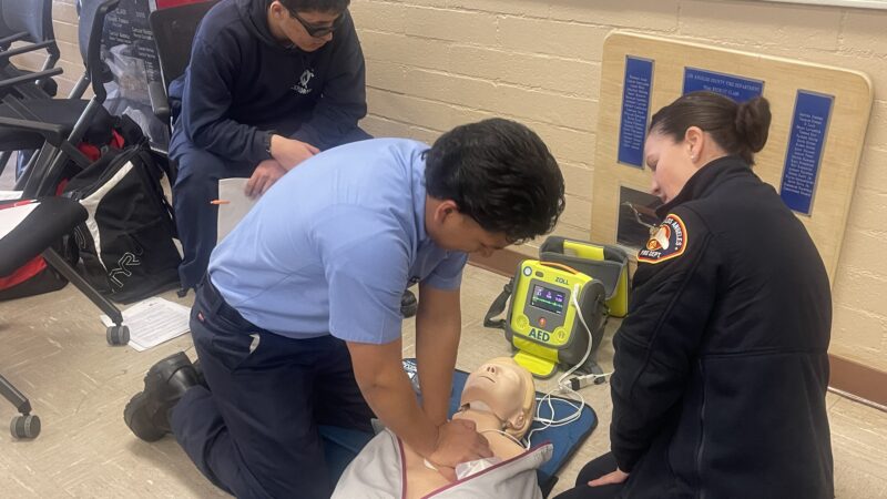 The County of Los Angeles Fire Department congratulates 86 Explorers for successfully completing the Cardiopulmonary Resuscitation (CPR) training held at the LACoFD headquarters.