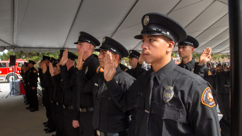 On Friday, September 13, 2024, the County of Los Angeles Fire Department (LACoFD) held a formal graduation to celebrate Recruit Academy 173 at the Cecil R. Gehr Memorial Combat Training Center in the unincorporated community of East Los Angeles.