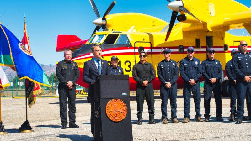 On Monday, September 9, 2024, the County of Los Angeles Fire Department hosted the annual Contract Aircraft Media Day, at the Van Nuys Airport, to provide an update on the 2024 wildfire season.