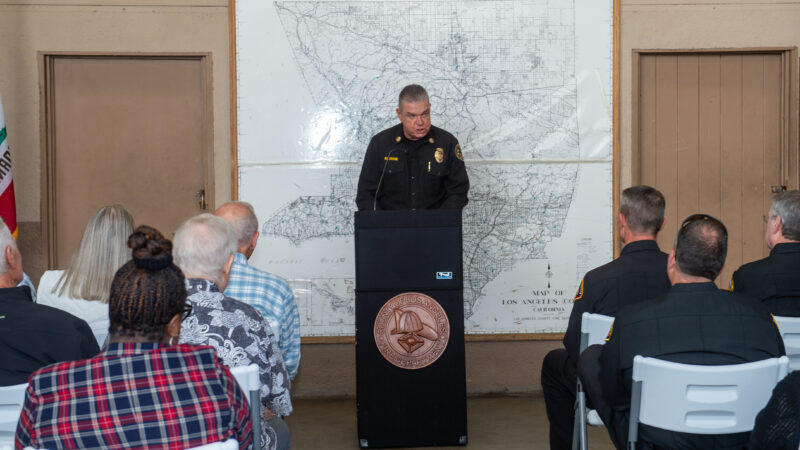 On Wednesday, November 6, 2024, County of Los Angeles Fire Department (LACoFD) firefighters along with Los Angeles Sheriff’s Department personnel and community residents were honored at the annual City of Lakewood Award of Valor Luncheon at the Centre.