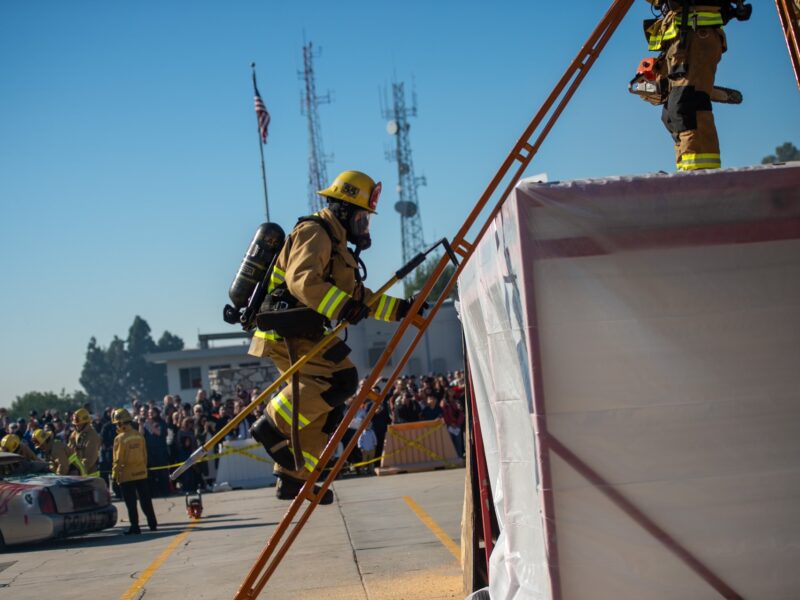 On Friday, December 6, 2024, the County of Los Angeles Fire Department (LACoFD) proudly hosted a graduation ceremony for Recruit Class 174 at the Cecil R. Gehr Memorial Combat Training Center at Department Headquarters.