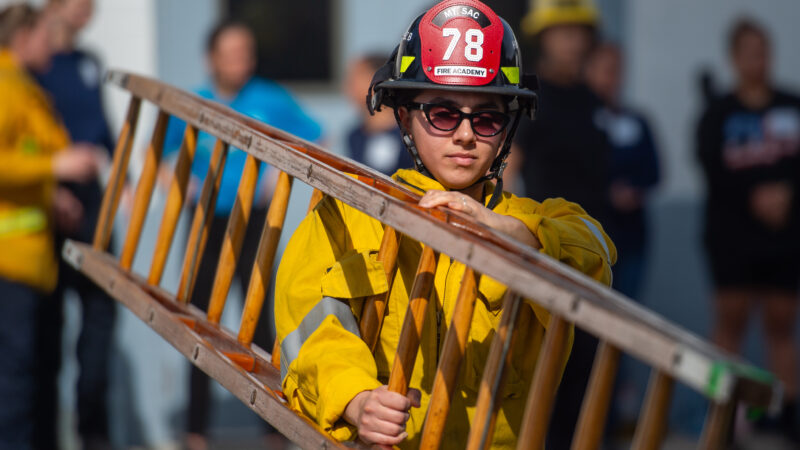 The County of Los Angeles Fire Department (LACoFD), in collaboration with the Women’s Fire League, was proud to host Day One of the Ninth Annual Women’s Fire Prep Academy (WFPA) at the Headquarters Training Center in unincorporated East Los Angeles.