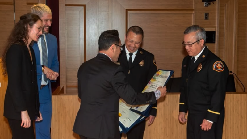 In a special Lunar New Year celebration, two County of Los Angeles Fire Department (LACoFD) Asian Pacific Islander Association (API) board members were recognized by the West Hollywood City Council on Monday, February 3, 2025.