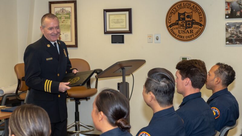 On Friday, March 7, 2025, a cadre of newly hired County of Los Angeles Fire Department (LACoFD) Forestry Assistants completed the Forestry Academy!