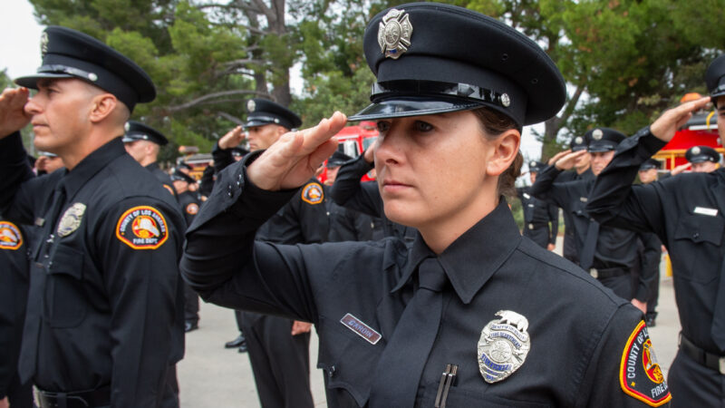 On Friday, May 23, 2025, the County of Los Angeles Fire Department (LACoFD) hosted a formal graduation ceremony to celebrate Recruit Academy 176 at the Cecil R. Gehr Memorial Combat Training Center in unincorporated East Los Angeles.