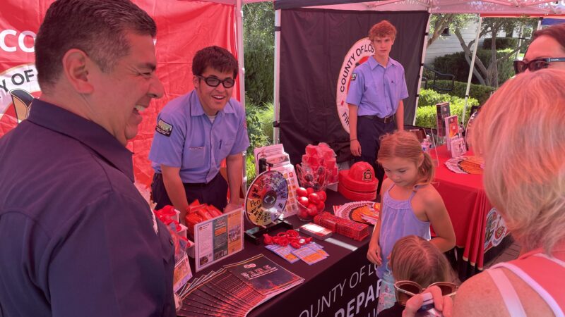 On Saturday, May 10, 2025, hundreds of residents attended the County of Los Angeles Fire Department’s (LACoFD) East and Central Region Fire Service Day events.