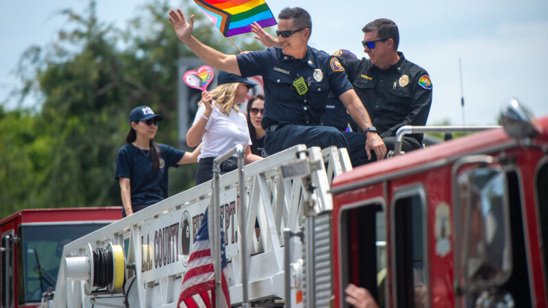 The County of Los Angeles Fire Department (LACoFD) proudly celebrates Pride Month