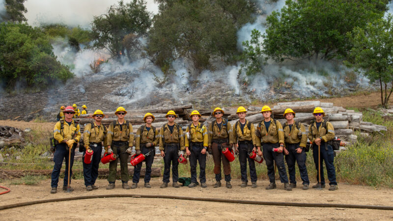 The County of Los Angeles Fire Department (LACoFD) conducted a successful two-day prescribed burn in Tonner Canyon on June 5 and June 6, 2025.