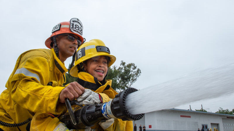 The County of Los Angeles Fire Department (LACoFD), in collaboration with the Los Angeles County Women’s Fire League, hosted over 100 participants at the 11th Semiannual Girls’ Fire Camp (GFC) on Saturday, June 7, 2025.