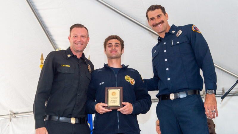 On Tuesday, June 17, 2025, LACoFD Lifeguard Division held a graduation ceremony for Ocean Lifeguard Academy Class 44 at the Dockweiler State Beach Youth Center.