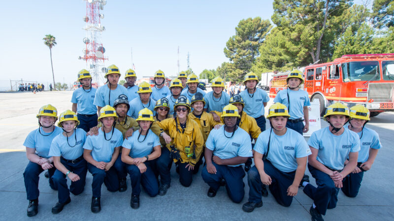The County of Los Angeles Fire Department’s (LACoFD) Fire Explorer Program hosted a two-day Orientation for 145 incoming Explorers at the Cecil R. Gehr Fire Combat Training Center in unincorporated East Los Angeles on August 9, and 10, 2025.