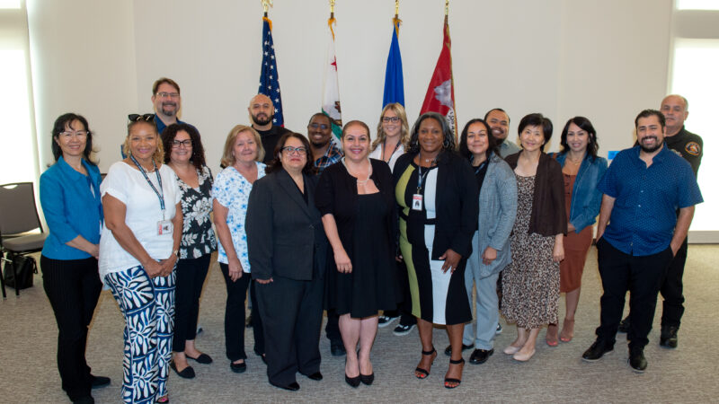 On Thursday, August 28, 2025, the County of Los Angeles Fire Department (LACoFD) Executive team held a promotional ceremony at the Canyon County Community Center in Santa Clarita.