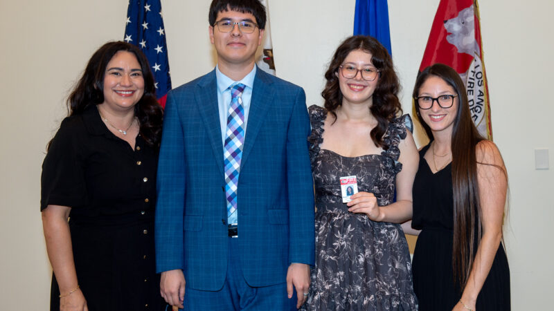 On Thursday, August 28, 2025, the County of Los Angeles Fire Department (LACoFD) Executive team held a promotional ceremony at the Canyon County Community Center in Santa Clarita.