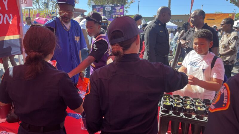 On Saturday, October 18, 2025, the County of Los Angeles Fire Department’s (LACoFD) Office of Diversity, Equity, and Inclusion was joined by the Lifeguard, Forestry, and Communications Divisions as well as the Stentorians of Los Angeles County at the 20th Annual Taste of Soul Family Festival.