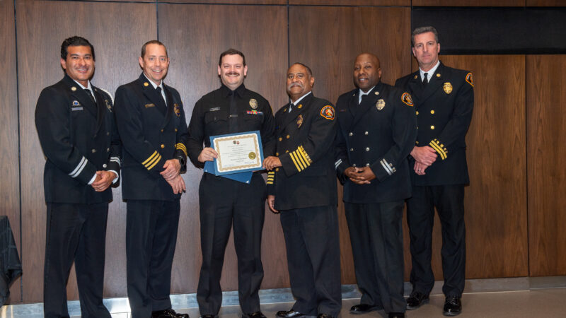 On Tuesday, January 13, 2026, the County of Los Angeles Fire Department (LACoFD) honored the achievements of the six firefighters who successfully completed the Paramedic Training Institute (PTI) paramedic program.